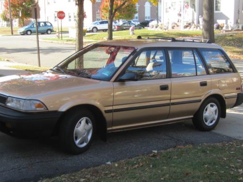 *1990 toyota corolla dx wagon 78k original miles &#034;showroom condition&#034;