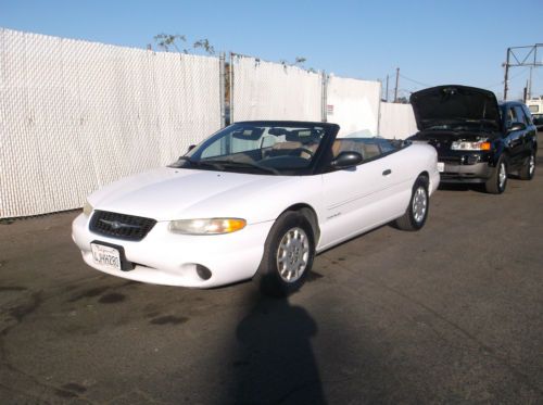 2000 chrysler sebring, no reserve