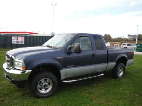 2004 ford f250 xcab 4x4 lariat sht bed power stroke diesel