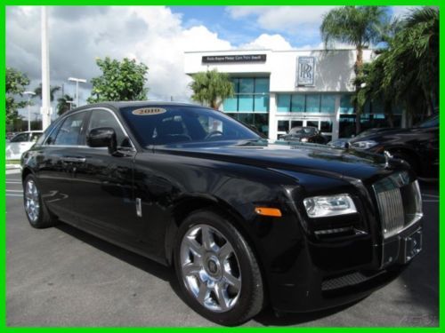 10 diamond black 6.6l v12 rr sedan *heated &amp; ventilated massage front&amp;rear seats