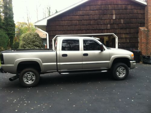 2004 gmc sierra 2500hd slt duramax, very clean