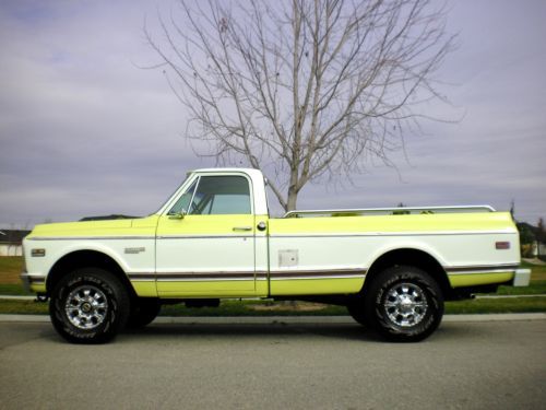 1972 3/4 ton 4x4 chevy super cheyenne one family owned since new