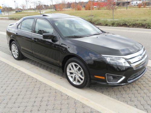 2012 ford fusion sel 2.5l/no reserve/htd leather*navi/camera/salvage/rebuilt