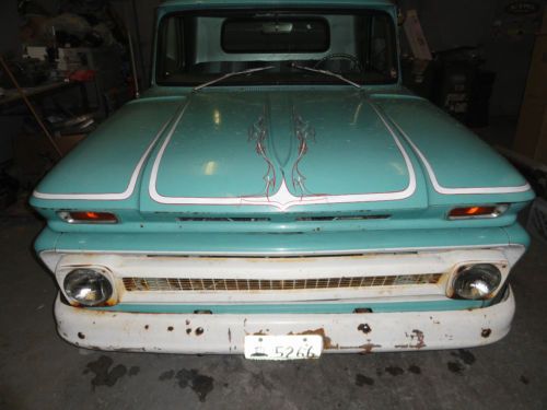 1966 chevy c 10 rat rod shop truck