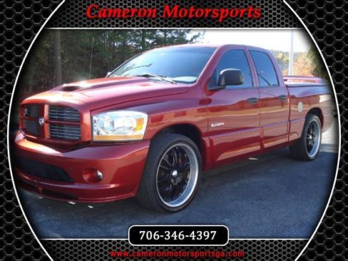 06 ram srt 10 quad cab! loaded! 24&#034; wheels