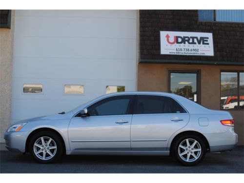 Ex-l sedan v6 navigation htd lthr seats sunroof sat radio clean carfax!