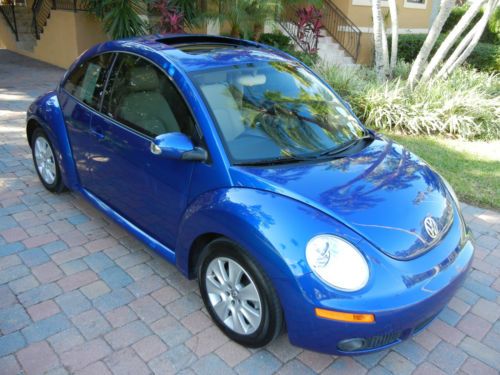 2008 beetle~moon~leather~16,235 miles~5 speed~attention canadian buyers~florida~