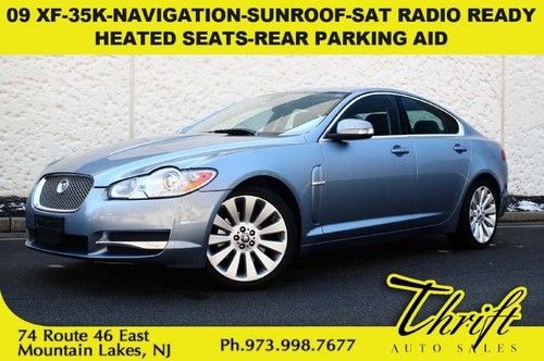 09 xf-35k-navigation-sunroof-sat radio ready-heated seats-rear parking aid