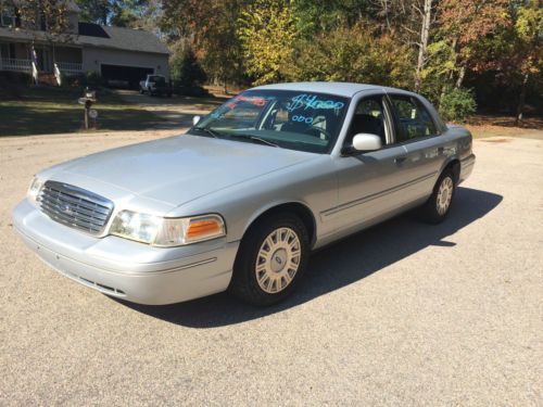 2003 ford crown victoria police interceptor sedan 4-door 4.6l