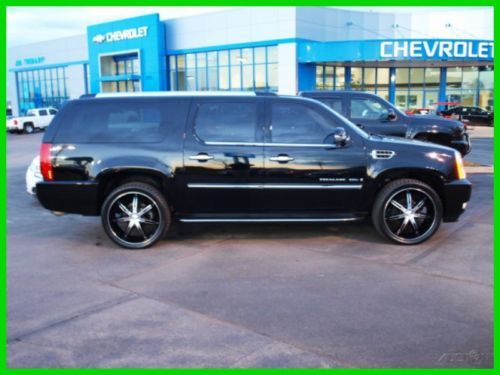 2007 used black suv chrome low miles low reserve finance financing
