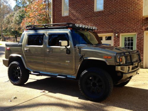 2005 hummer h2 4x4 custom sut with nav/dvd/backup camera
