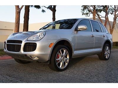 2005 porsche cayenne turbo awd fully loaded navi back-up pana roof  extra clean