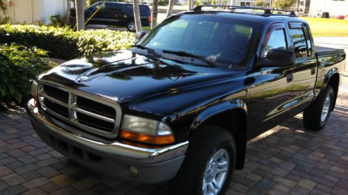 2001 dodge dakota slt plus crew cab pickup 4-door 4.7l