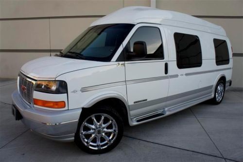 Gmc savana 2500 explorer limited 4x4 hi-top conversion van  only 53k miles cam