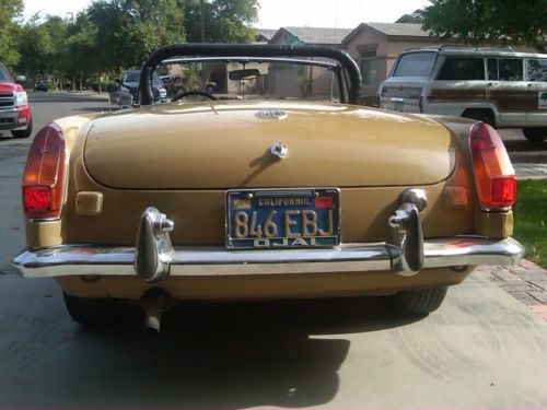 1972 mgb convertible original california car now in arizona. 11,329 miles