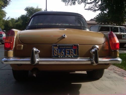 1972 MGB Convertible Original California Car now in Arizona. 11,329 miles, image 15