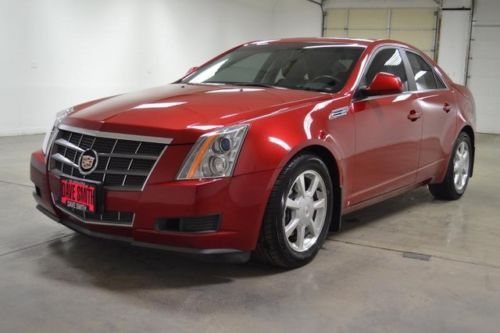 2009 red awd heated leather dual pane sunroof onstar keyless entry ac cruise!!!