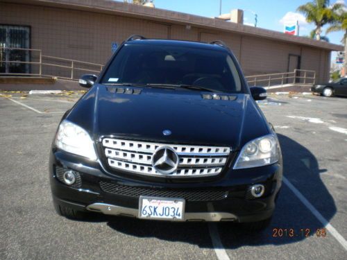 2007 ml 350 black on black 126k miles, one owner, non-smoking