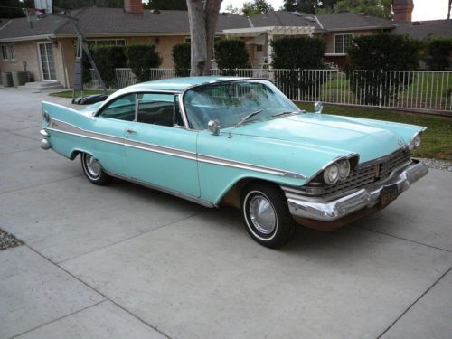 1959 plymouth sport fury hardtop garage find 2 owner car