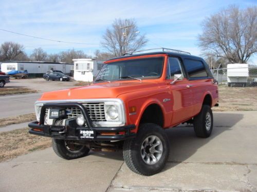 Chevrolet k5 blazer 1972   rare equipment!