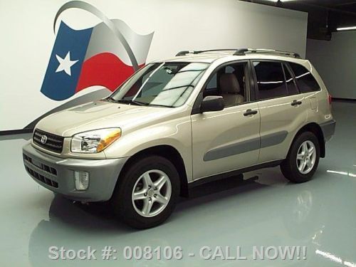 2002 toyota rav4 automatic cd audio roof rack only 73k texas direct auto