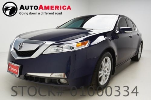 09 acura tl 46k low miles blue leather nav navigation leather