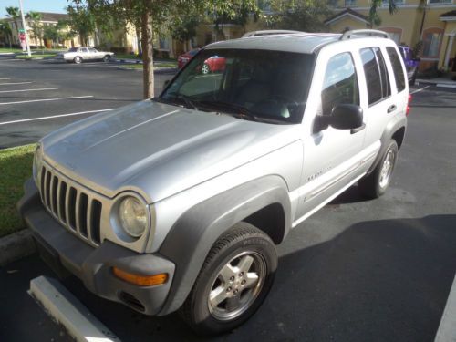 2002 jeep liberty sport sport utility 4-door 3.7l great condition