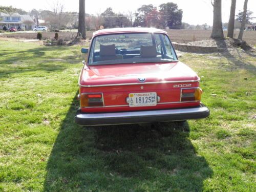 1975 BMW 2002 - Verona Red, image 2