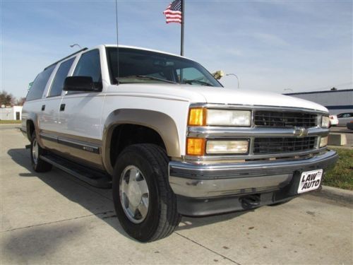 Suv 5.7l 4x4 abs 4 wheel drive clean carfax we finance k1500 yukon xl excursion