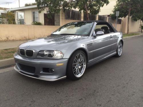 2004 bmw m3 convertible 6 speed manual trasnmission