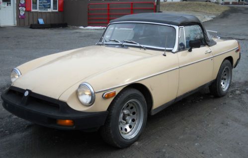 1979 mgb convertable