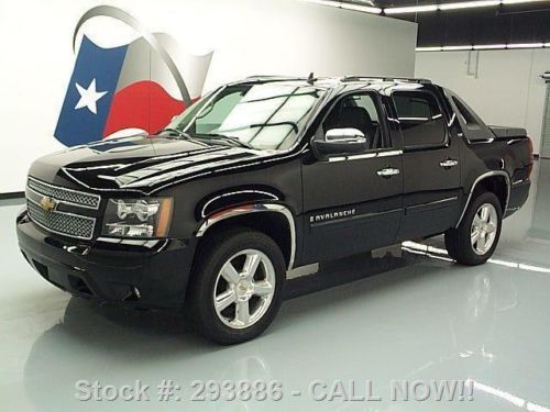 2007 chevy avalanche ltz htd leather 20&#034; wheels 53k mi texas direct auto