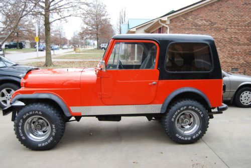 1978 jeep cj7 ~85 % restored~fiberglass body
