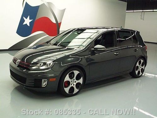 2010 volkswagen gti autobahn turbocharged sunroof 50k texas direct auto