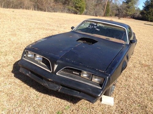 1978 trans am parts car, race car or project car