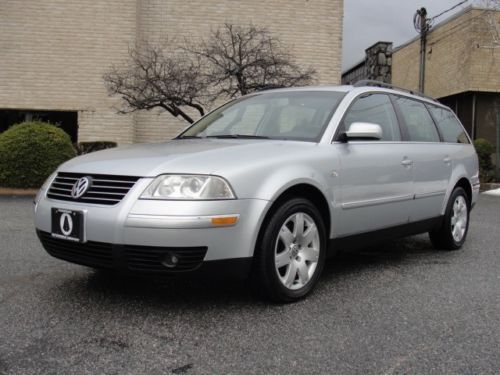 2003 volkswagen passat wagon v6 4-motion, loaded, just serviced