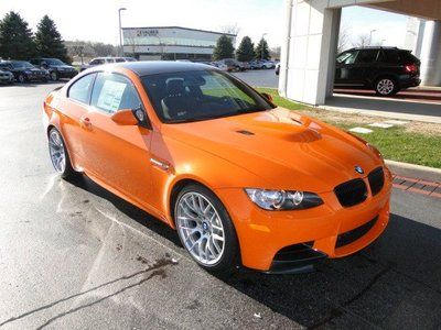 M3 coupe lime rock edition - 1 of 100 made! cold, premium, nav, hud! orange/blk!