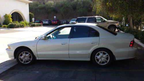 White 2001 mitsubishi galant es sedan 4-door 3.0l