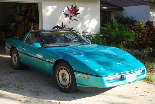 1986 chevrolet corvette base hatchback 2-door 5.7l 350cu. in. v8 gas ohv natu