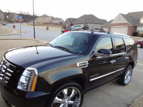 2010 cadillac escalade hybrid, 22mpg hwy, 22&#034; rims