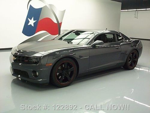 2011 chevy camaro 2ss rs 6spd sunroof leather hud 7k mi texas direct auto