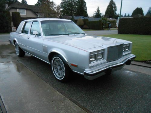 1985 chrysler new yorker fifth ave collectors dream