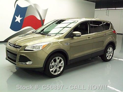 2013 ford escape sel ecoboost heated leather 25k miles texas direct auto