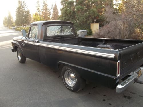 Ford F100 Ranger-Rare CA Black Plate/CA Truck-Old School Hotrod, image 3