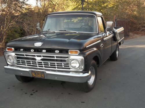 Ford F100 Ranger-Rare CA Black Plate/CA Truck-Old School Hotrod, image 4