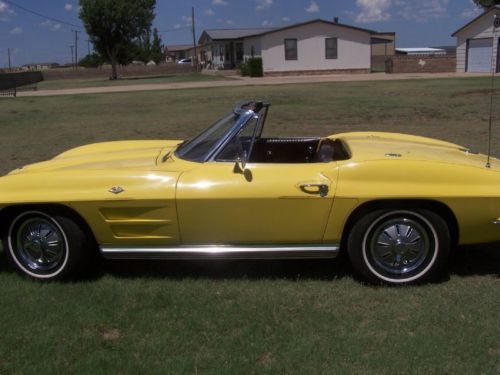 64 chevrolet corvette convertible