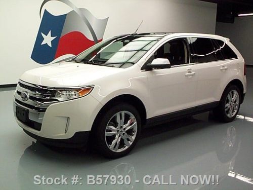 2011 ford edge ltd vista roof leather nav rear cam 40k! texas direct auto