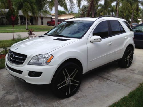No reserve! 2007 mercedes ml350 4matic florida car