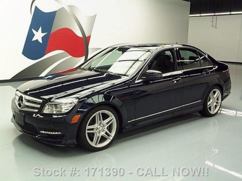 2011 mercedes-benz c300 sport 4matic/awd sunroof 24k mi texas direct auto