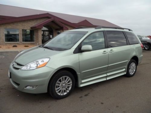 2008 toyota sienna xle wheelchair access mini passenger van 5-door 3.5l